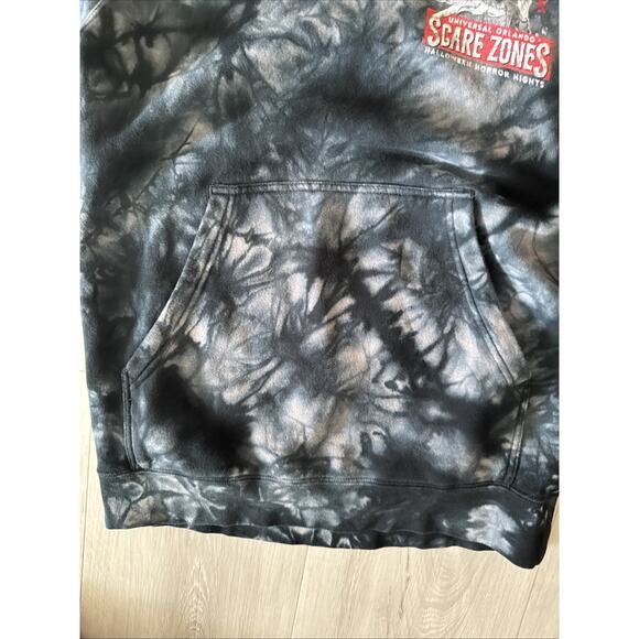 Halloween Horror Nights Hoodie Universal Studios Orlando Scare Zones Small - Picture 3 of 8
